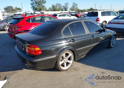 2004 BMW 325I из США, поврежденный, VIN WBAET37434NH05312